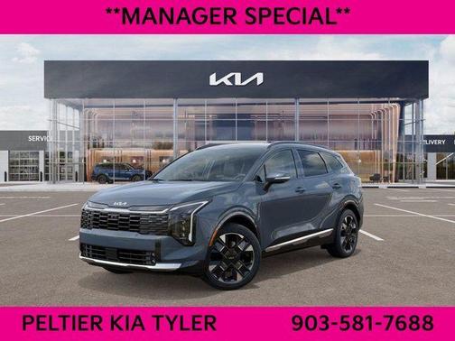 Heritage Blue 2026 Kia Sportage Hybrid SX-Prestige