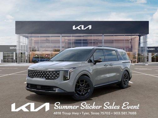 Ceramic Silver 2026 Kia Carnival SX Prestige