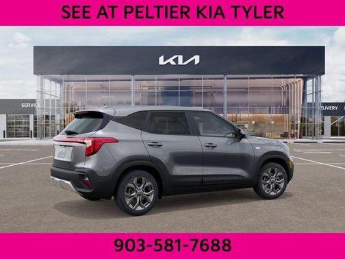 Steel Gray 2026 Kia Seltos LX