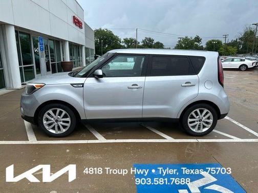 Bright Silver 2018 Kia Soul +