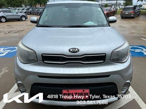 Bright Silver 2018 Kia Soul +