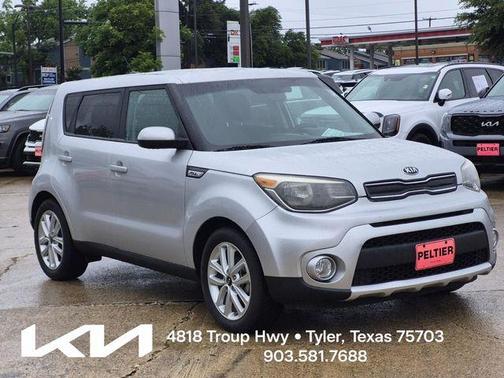 Bright Silver 2018 Kia Soul +