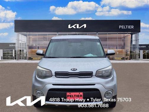 Bright Silver 2018 Kia Soul +