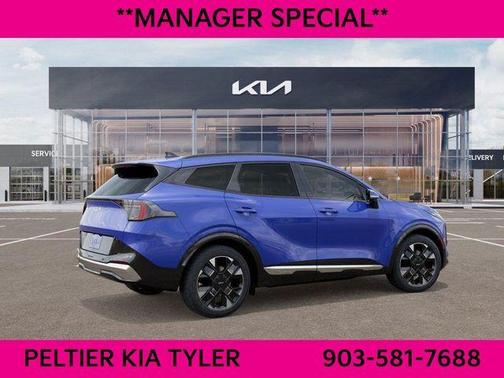 Blue 2026 Kia Sportage SX-Prestige