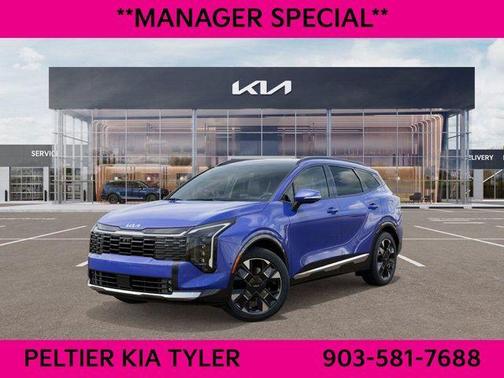 Blue 2026 Kia Sportage SX-Prestige
