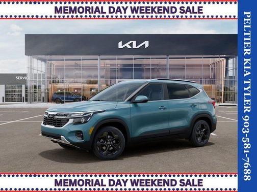 Blue 2026 Kia Seltos EX