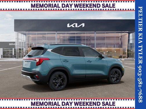 Blue 2026 Kia Seltos EX