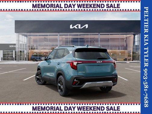 Blue 2026 Kia Seltos EX