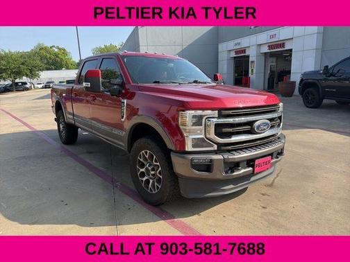 Rapid Red Metallic Tinted Clearcoat 2020 Ford F-250 King Ranch