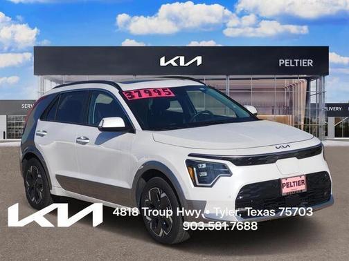 Snow White Pearl 2023 Kia Niro EV Wave