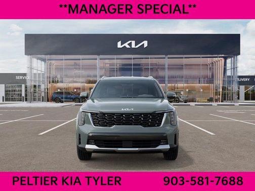Green 2026 Kia Sorento Hybrid EX