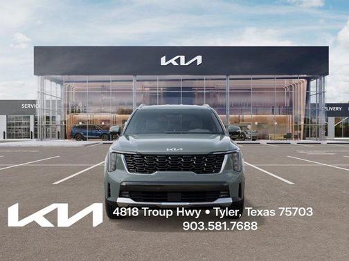 Green 2026 Kia Sorento Hybrid EX