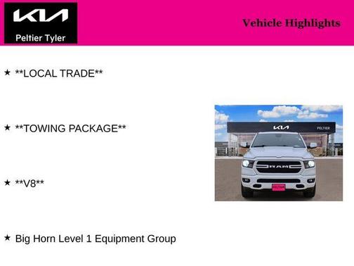 2020 RAM 1500 Big Horn