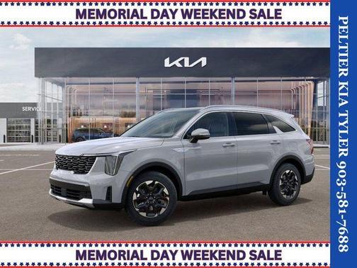 Wolf Gray 2025 Kia Sorento S
