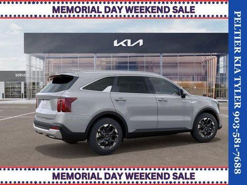 Wolf Gray 2025 Kia Sorento S