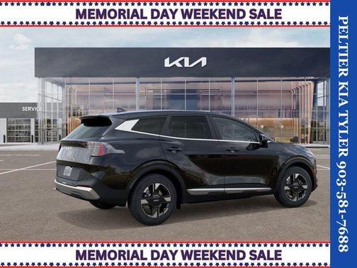 Ebony Black 2026 Kia Sportage LX