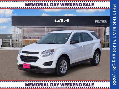 Summit White 2017 Chevrolet Equinox LS