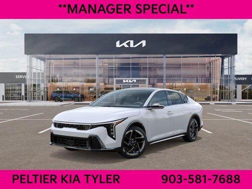 Snow White Pearl 2026 Kia K4 GT-LINE