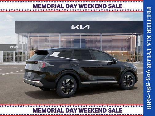 Ebony Black 2026 Kia Sportage LX