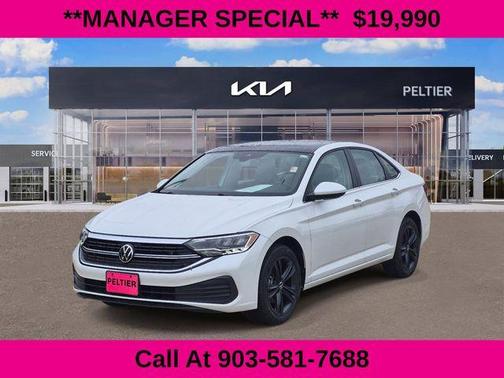 Opal White Pearl Effect 2023 Volkswagen Jetta 1.5T SE