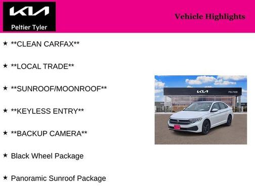 Opal White Pearl Effect 2023 Volkswagen Jetta 1.5T SE