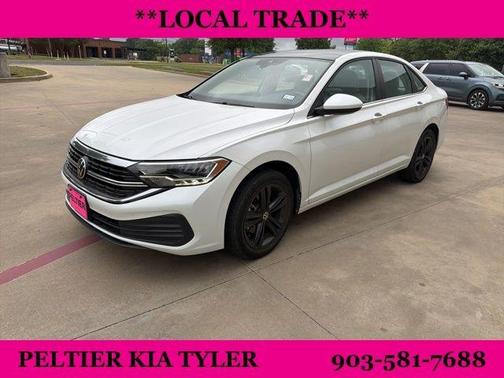 Opal White Pearl Effect 2023 Volkswagen Jetta 1.5T SE