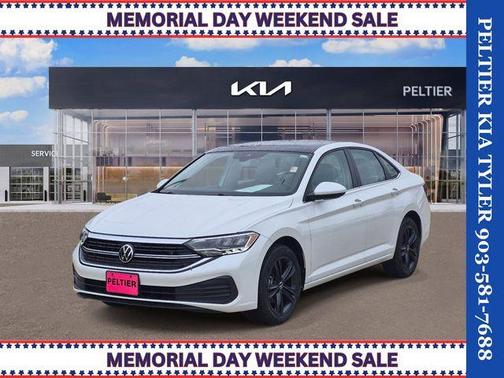 Opal White Pearl Effect 2023 Volkswagen Jetta 1.5T SE