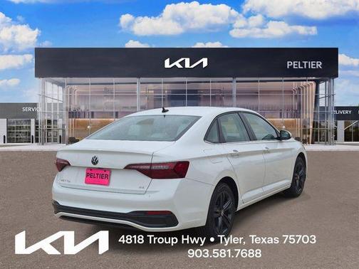 Opal White Pearl Effect 2023 Volkswagen Jetta 1.5T SE