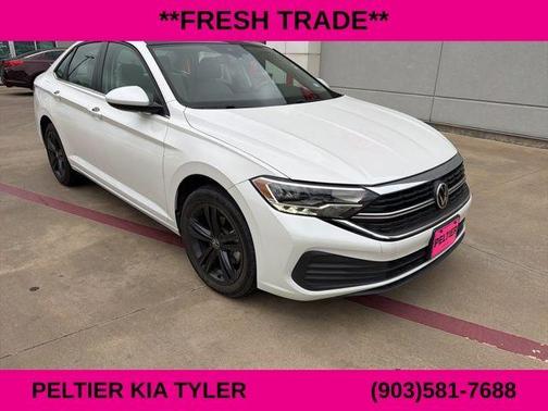 Opal White Pearl Effect 2023 Volkswagen Jetta 1.5T SE