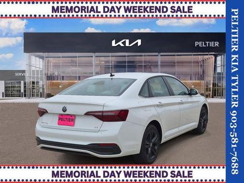 Opal White Pearl Effect 2023 Volkswagen Jetta 1.5T SE