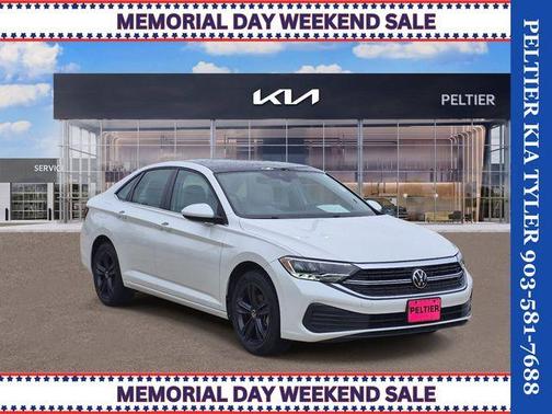Opal White Pearl Effect 2023 Volkswagen Jetta 1.5T SE