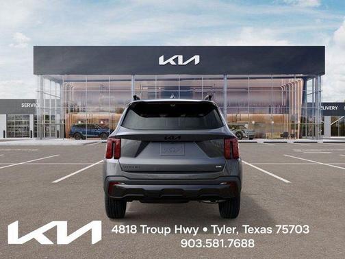 Steel Gray 2026 Kia Sorento Hybrid X-LINE SX PRESTIGE
