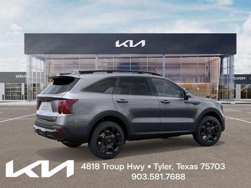Steel Gray 2026 Kia Sorento Hybrid X-LINE SX PRESTIGE