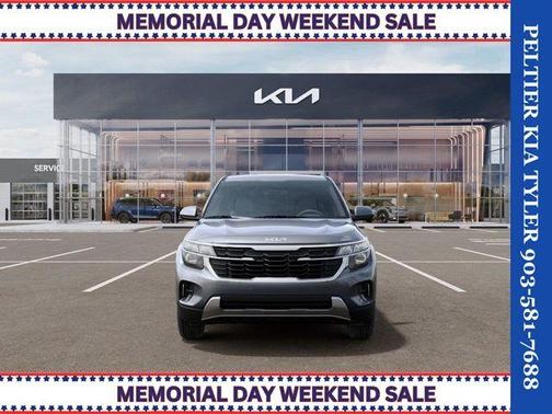 Steel Gray 2026 Kia Seltos LX