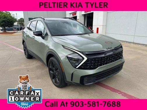 Jungle Green 2025 Kia Sportage X-Line