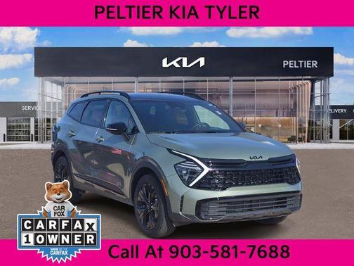 Jungle Green 2025 Kia Sportage X-Line
