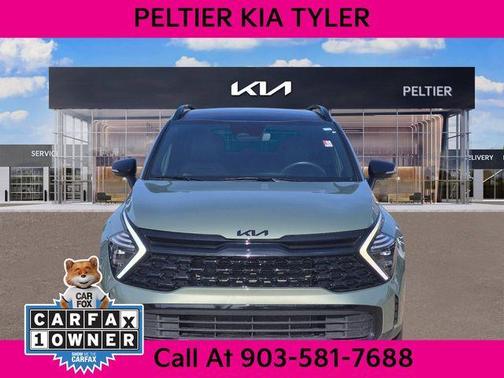 Jungle Green 2025 Kia Sportage X-Line