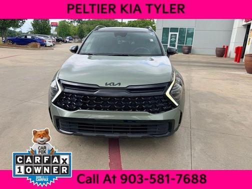 Jungle Green 2025 Kia Sportage X-Line