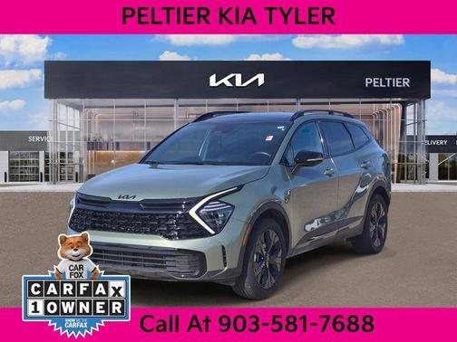 Jungle Green 2025 Kia Sportage X-Line