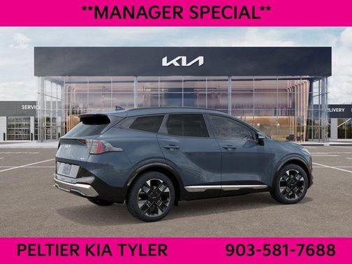 Heritage Blue 2026 Kia Sportage Hybrid SX-Prestige