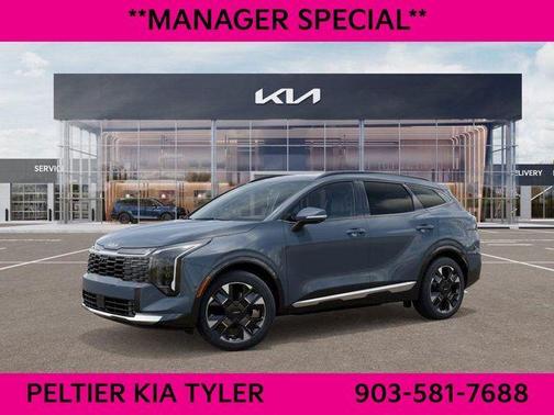Heritage Blue 2026 Kia Sportage Hybrid SX-Prestige