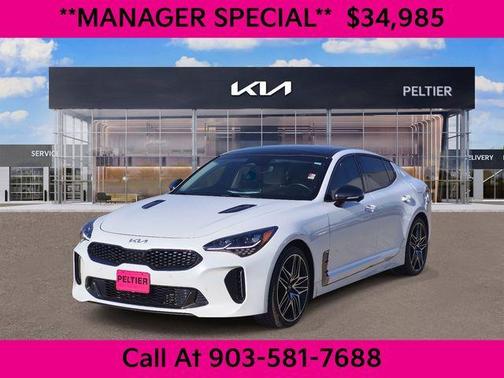 Snow White Pearl 2023 Kia Stinger GT2