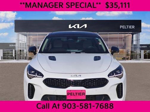 Snow White Pearl 2023 Kia Stinger GT2