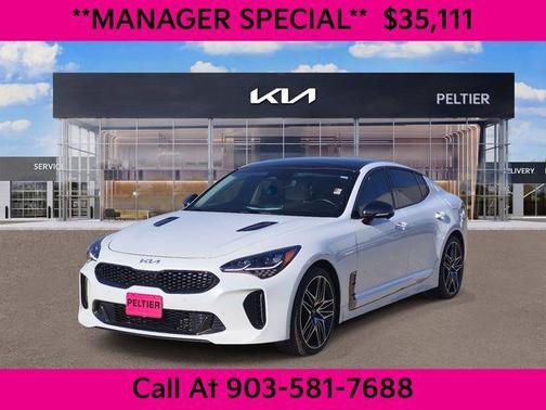Snow White Pearl 2023 Kia Stinger GT2