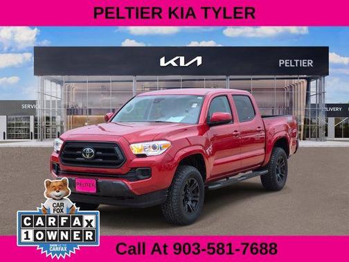 Barcelona Red Metallic 2021 Toyota Tacoma SR