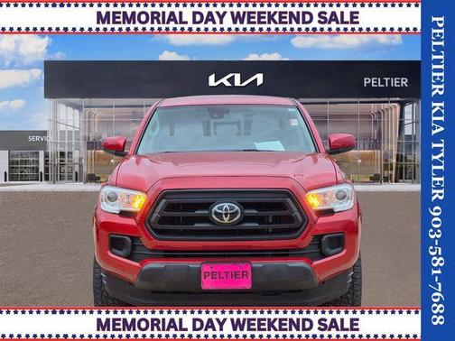 Barcelona Red Metallic 2021 Toyota Tacoma SR