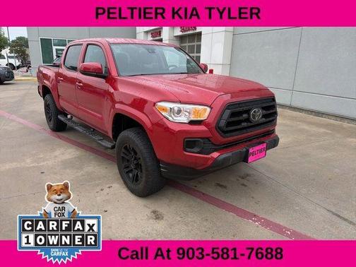 Barcelona Red Metallic 2021 Toyota Tacoma SR