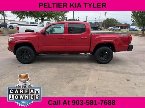 Barcelona Red Metallic 2021 Toyota Tacoma SR