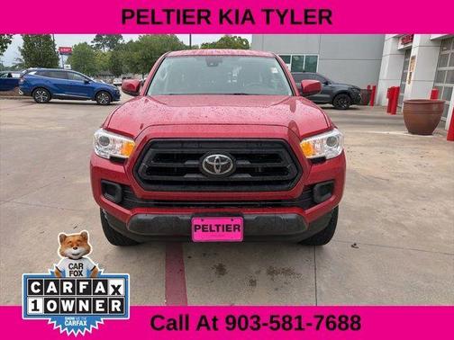 Barcelona Red Metallic 2021 Toyota Tacoma SR