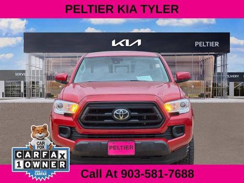 Barcelona Red Metallic 2021 Toyota Tacoma SR